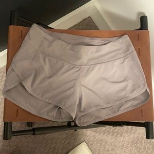 Lululemon Shorts grayish purple color